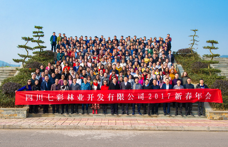 七彩林业2017新春年会