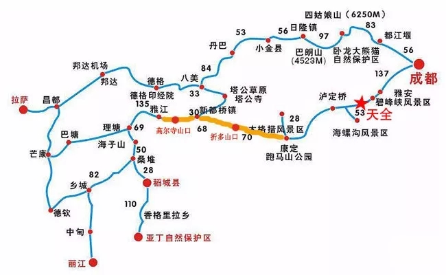 七彩出品|318国道边的靓丽风景线，趁着这春日骄阳去走一走吧！